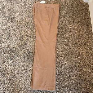 NWT LOFT tan Trousers